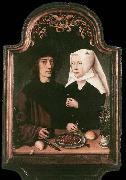 unknow artist Portrait of the Artist and his Wife France oil painting reproduction